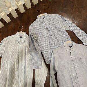 Vineyard Vines Dress Shirts Trio